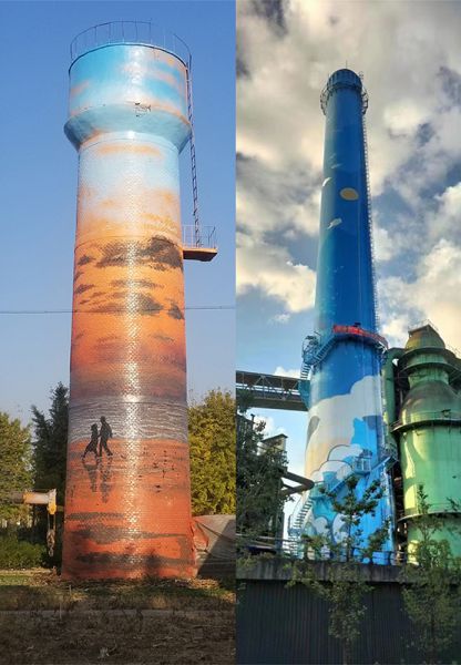 煙囪防腐，冷卻塔防腐