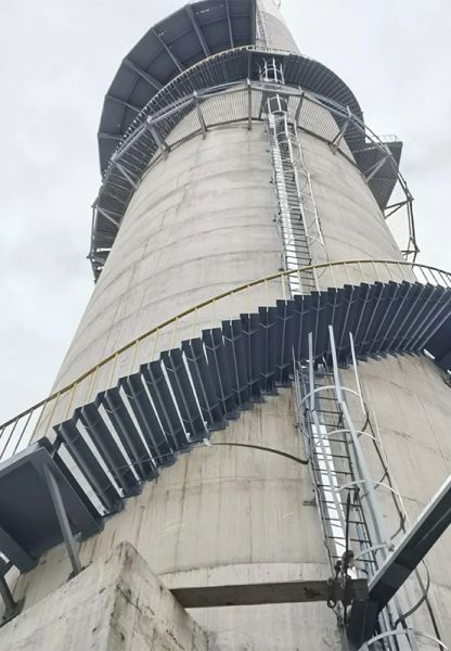 煙囪加固，煙囪修復