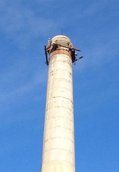 煙囪加固，煙囪修復