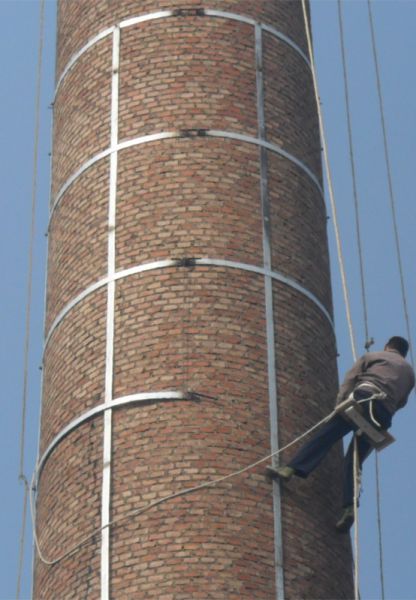 煙囪加固，煙囪修復