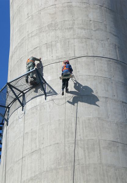 煙囪加固，煙囪修復