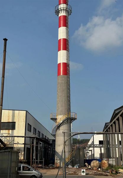 煙囪美化、煙囪彩繪