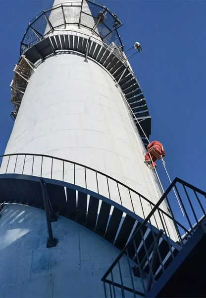 煙囪美化、煙囪彩繪