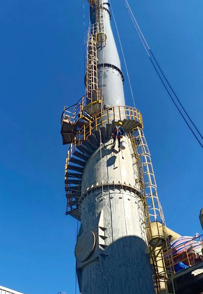 煙囪美化、煙囪彩繪