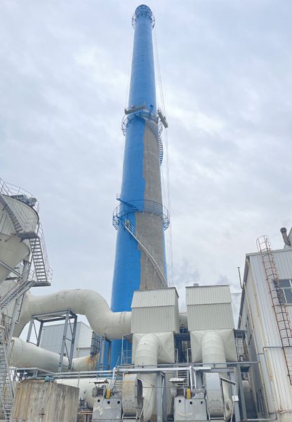 煙囪美化、煙囪彩繪