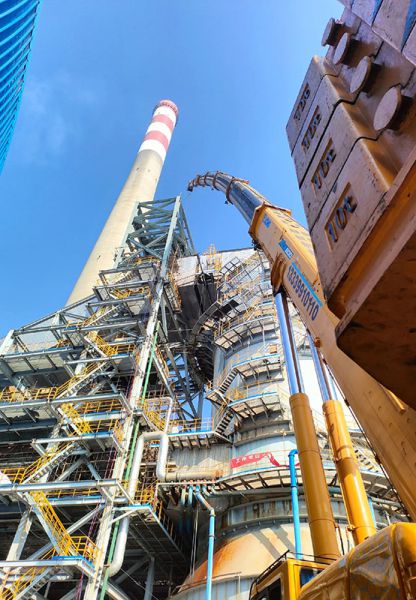 煙囪刷航標、煙囪刷涂料