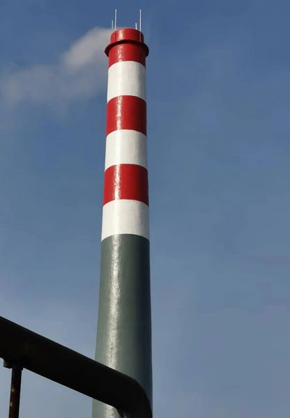 煙囪刷航標、煙囪刷涂料