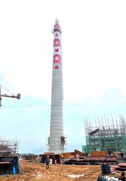 煙囪刷航標、煙囪刷涂料