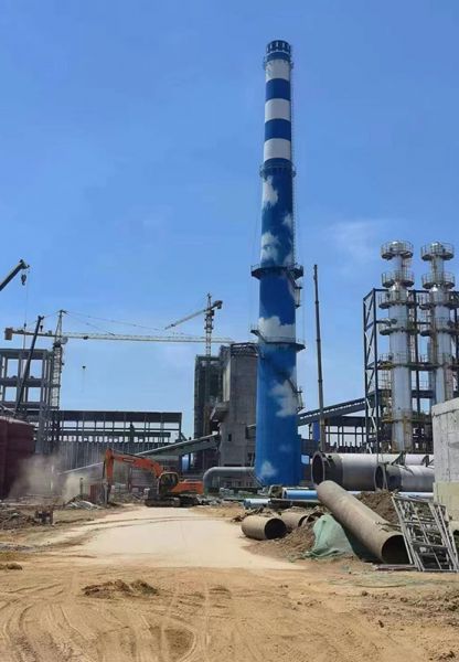 煙囪刷航標、煙囪刷涂料