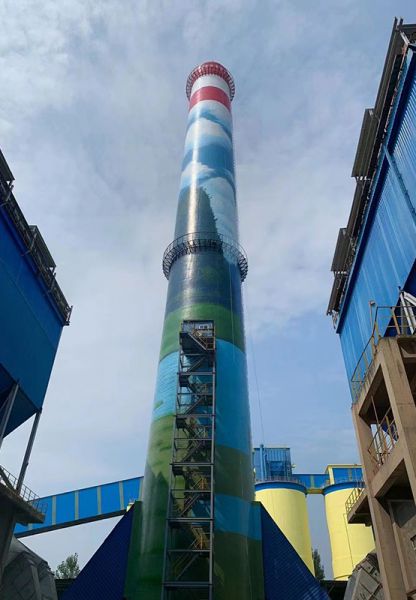 煙囪刷航標(biāo)、煙囪刷涂料