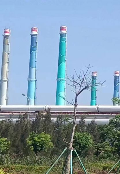 煙囪刷航標(biāo)、煙囪刷涂料