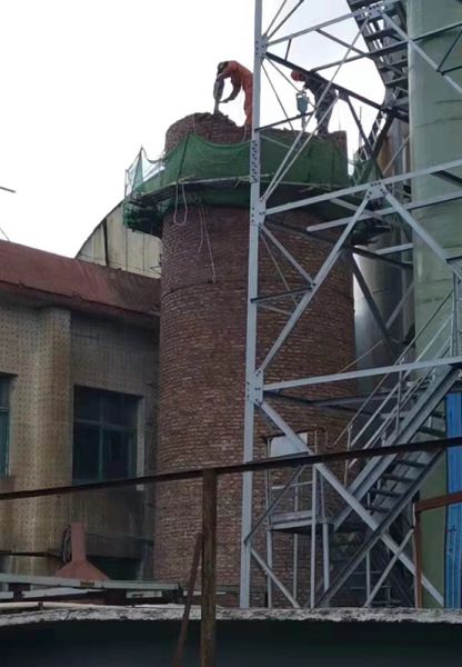 煙囪拆除，水塔拆除