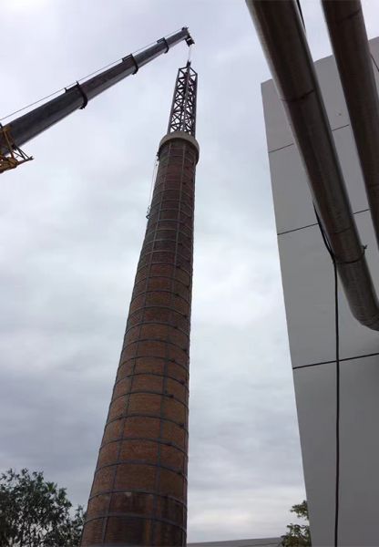 煙囪維修、煙囪加固