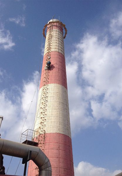 煙囪維修、煙囪加固