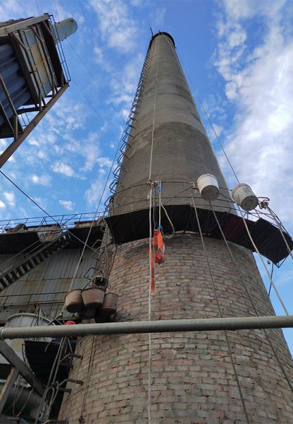 煙囪維修、煙囪加固